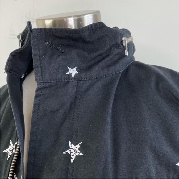 BLACK SCALE Star Print Utility Jacket size M - Picture 7 of 11